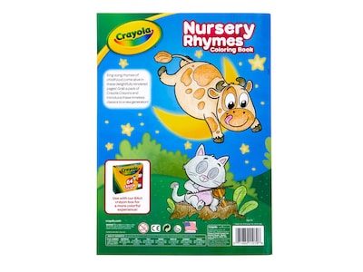 Crayola Nursery Rhymes Coloring Book, 96 Pages (04-1079)