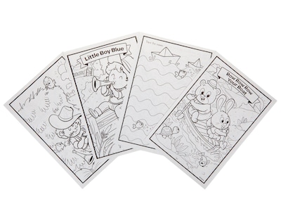 Crayola Nursery Rhymes Coloring Book, 96 Pages (04-1079)