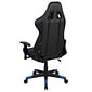 Flash Furniture X20 Ergonomic LeatherSoft Swivel Reclining Gaming Chair, Blue (CH1872301BL)