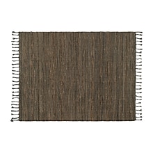 Flash Furniture Prima Collection Jute 120 x 95 Rectangular Machine Braided Rug, Natural (RCJR20451