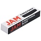 JAM PAPER Metal 3 Hole Punch, 10 Sheet Capacity, Black (345BL)