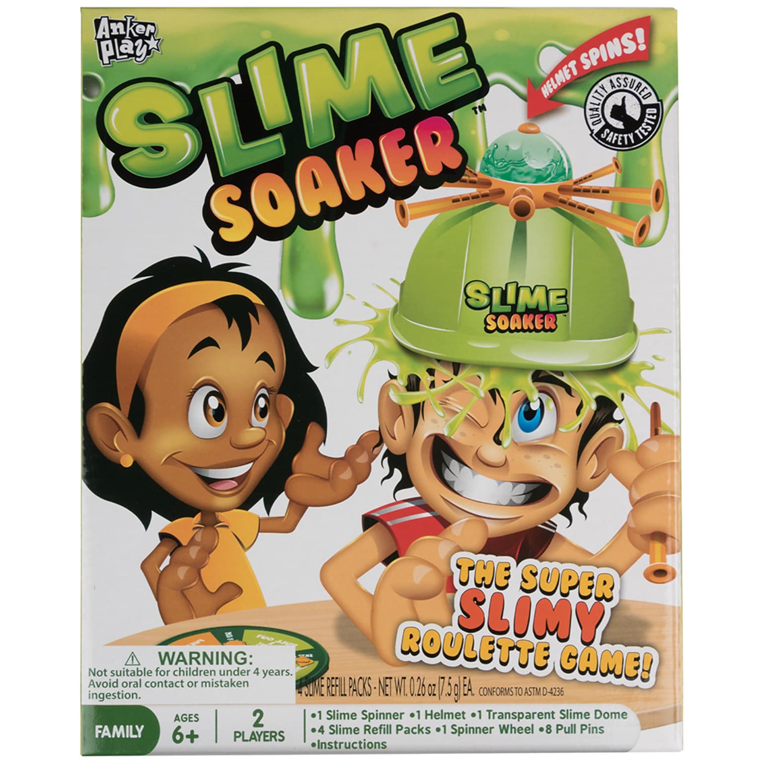 Anker Play Kids Board Game Playsets, Slime Soaker, Sold Individually