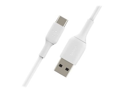Belkin BOOST CHARGE 3.3' USB C to A Cable, White (CAB001BT1MWH)