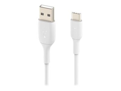 Belkin BOOST CHARGE 3.3' USB C to A Cable, White (CAB001BT1MWH)