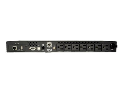 Tripp Lite SmartPro 500VA 1U UPS, 6-Outlet, Black (SMART500RT1UN)