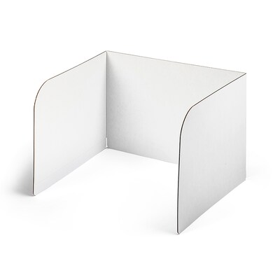 Classroom Products 13 Tall Voting Booth, White, 30/Box (VB1330 WH)