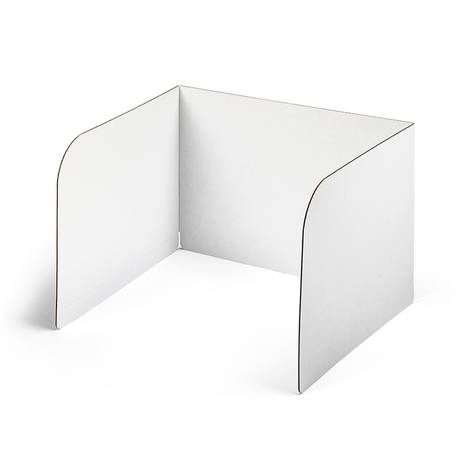 Classroom Products 13 Tall Privacy Shield, White, 20/Box (1320 WH)