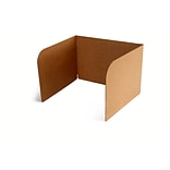 Classroom Products 13 Tall Privacy Shield, Kraft, 30/Box (1330 KR)