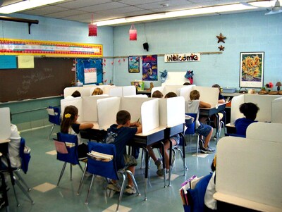 Classroom Products 13" Tall Privacy Shield, White, 20/Box (1320 WH)