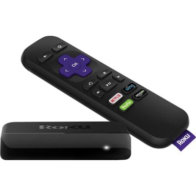Roku® 1080p Express Streaming Media Player, Black (3900R)