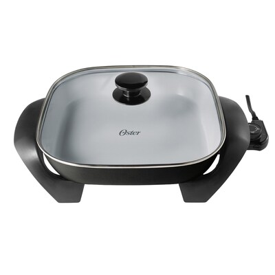 Oster® CKSTSKFM12-TECO Titanium Infused DuraCeramic™ 12 Square Electric Skillet