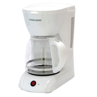 Black & Decker® CM1200 12 Cup Switch Coffee Maker, White