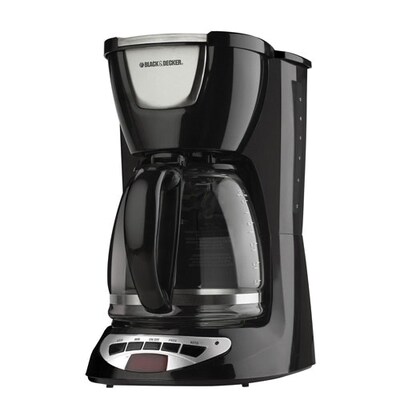 Black & Decker DCM100B 12-Cups Automatic Coffee Maker, Black (DCM100B)