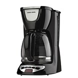 Black & Decker® DCM100B 12 Cup Programmable Coffee Maker, Black