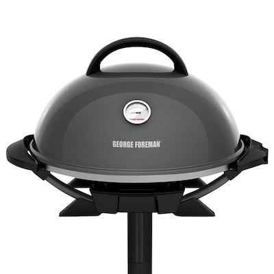 George Foreman® Indoor/Outdoor 15 Serving Domed Electric Grill, Gun Metal (GFO3320GM)