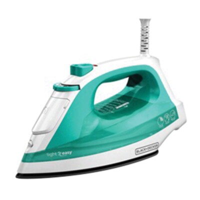 Black & Decker® Light N Easy™ Compact Steam Iron, Teal (IR1010)