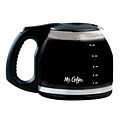 Mr. Coffee® 12-Cup Glass Carafe, Black (PLD12RB)