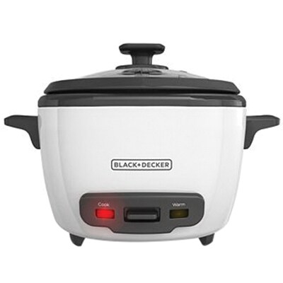 Black & Decker® 16-Cup Rice Cooker, White (RC516)