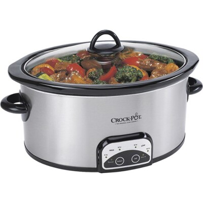 Crock-Pot® Smart-Pot® 4 qt Digital Slow Cooker, Silver (SCCPVP400-S)
