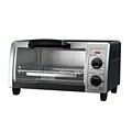 Black & Decker® Stainless Steel 4-Slice Countertop Toaster Oven, Silver (TO1705SG)