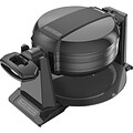 BLACK+DECKER™ Double Flip Waffle Maker, Black (WMD200B)