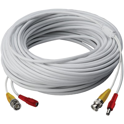 Lorex 60 Coax to Rg59 Video Cable, White (LORCB60URBDS)