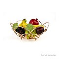Mind Reader Modern Rose Gold Fruit and Vegetable Bowl, Gold (FRBOWL-GLD)