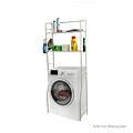 Mind Reader Laundry Utility Washing Machine Shelf, White (WASHELF-WHT)