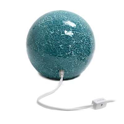 Simple Designs Incandescent Table Lamp, Teal (LT3302-TEL)