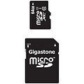 Gigastone Class 10 Uhs-1 Microsdhc Cards & Sd Adapter, 64Gb, Gs-2In1X1064G-R (DEM2IN1X1064GRD)