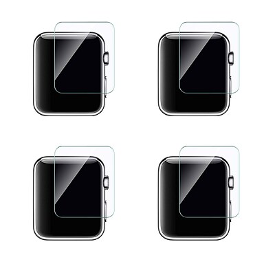 Apple Watch Premium Tempered Glass Film Screen Protector, 0.42", 4 Pack (DSPGAPWATCH42X4)