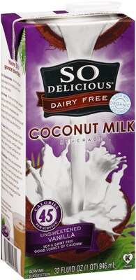 Silk So Delicious Vanilla Liquid Creamer, 32 oz. (WWI12329)