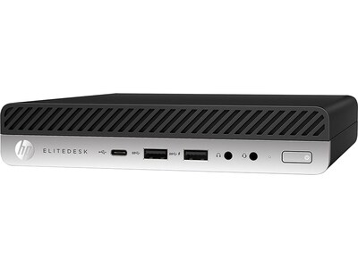 HP EliteDesk 800 G3 Refurbished Desktop Computer, Intel Core i5-6500T, 8GB Memory, 256GB SSD (ST1-21980)