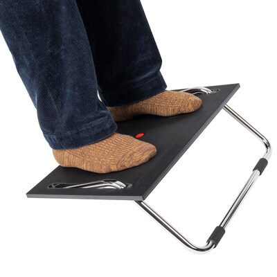 Mind Reader Tilt Adjustable Footrests, Black (SEEREST-BLK)