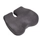 Mind Reader Orthopedic Office Foam Seat Cushion, Gray (ORTHOCUSH-GRY)