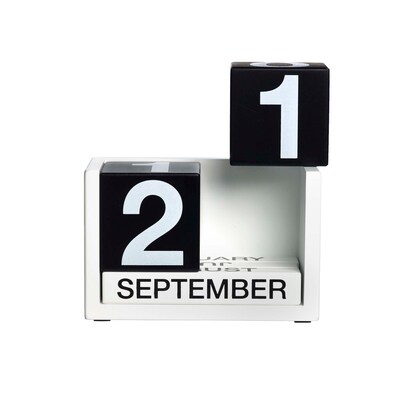 Design Ideas 2.75 x 5.5 ThreeSixFive Calendar, Black (3202012)
