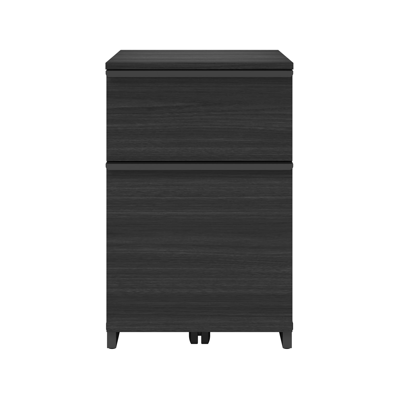 Thomasville Furniture Latimer 2-Drawer Vertical File Cabinet, Pedestal, Burnt Ash, 20.8D (SPLS-LADF-TV)