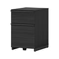 Thomasville Furniture Latimer 2-Drawer Vertical File Cabinet, Pedestal, Burnt Ash, 20.8D (SPLS-LADF