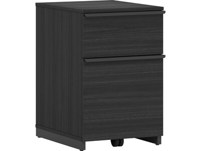 Thomasville Furniture Latimer 2-Drawer Vertical File Cabinet, Pedestal, Burnt Ash, 20.8"D (SPLS-LADF-TV)