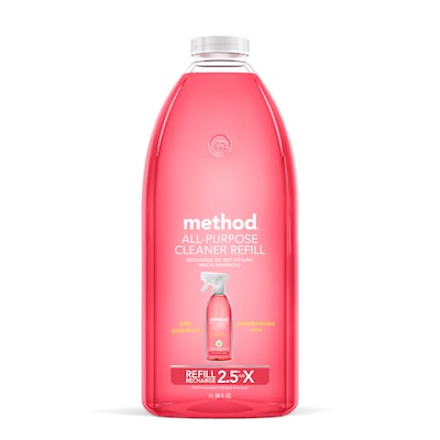 Method All Purpose Cleaner Refill, Pink Grapefruit, 68 Oz. (01468)