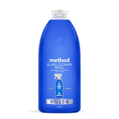 Method Glass Cleaner + Surface Cleaner Refill, Mint, 68 Ounce (01218)