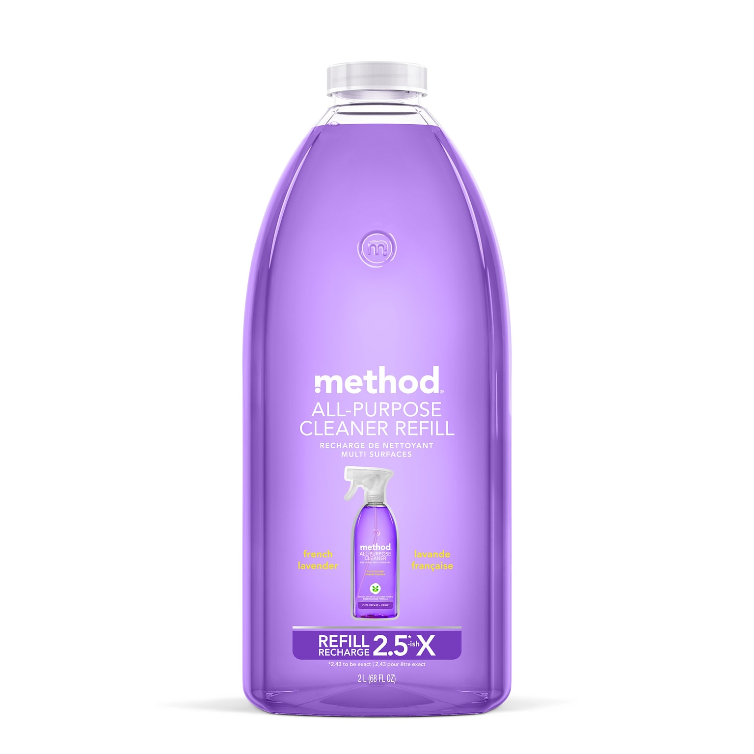 Method All-Purpose Cleaner Refill, French Lavender, 68 Ounces (01930)