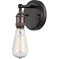 Satco Incandescent 1-Light Rustic Bronze Wall Sconce (STL-SAT655159)