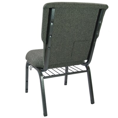 Advantage 21 Wide Charcoal Gray Discount Church Chair 40 Pack (EPCHT-111-40), Grey | Quill