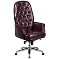 Flash Furniture Leather High Back Traditional Tufted Multifunction Executive Chair, Burgundy (BT90269HBY)