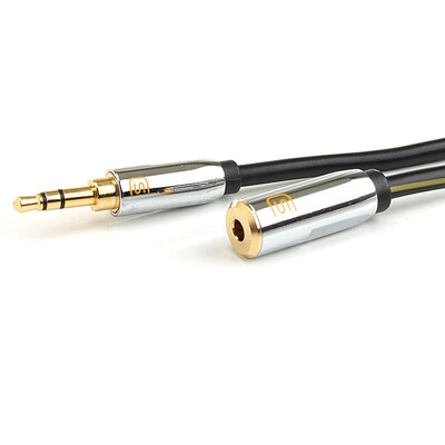 DATASTREAM High-Fidelity 3.5mm Stereo Audio Extension Cable (6 ft.)