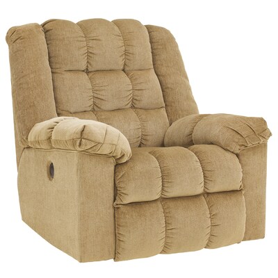 Signature Design by Ashley Ludden Power Rocker Recliner in Twill (6199RECPSND)