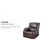 Flash Furniture Harmony Series LeatherSoft Manual Recliners Brown Leather (BT705971BN)