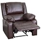 Flash Furniture Harmony Series LeatherSoft Manual Recliners Brown Leather (BT705971BN)