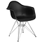 Flash Furniture Alonza Series Black Plastic Party Chair (FH13CPP1BK)